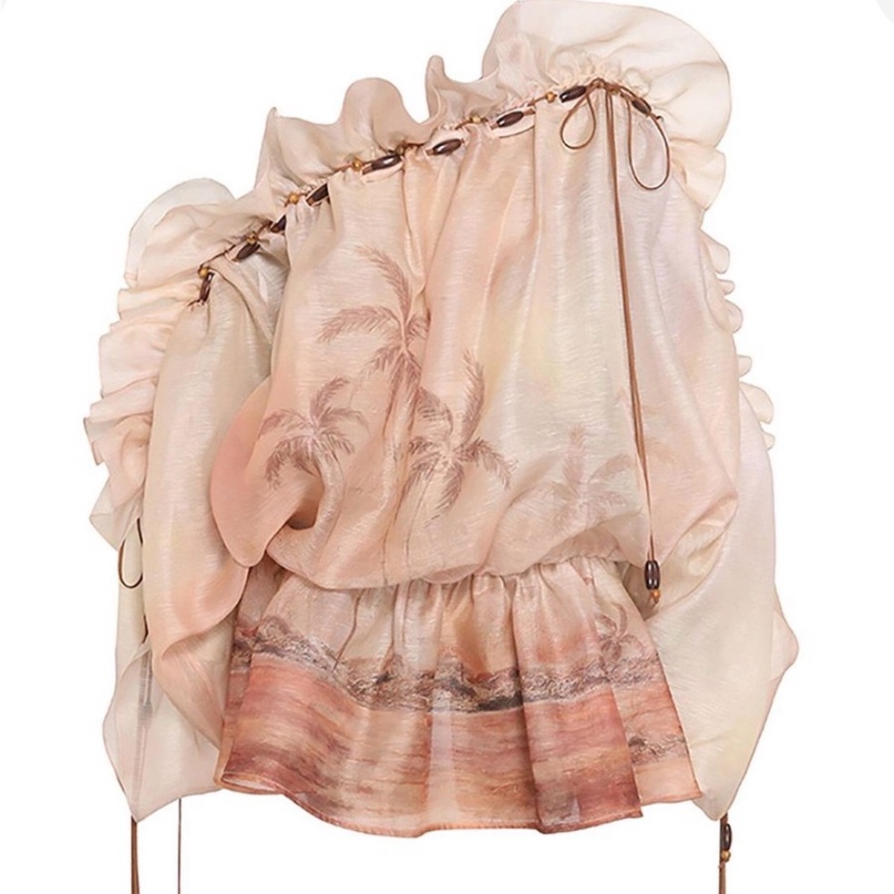 Zimmermann dress linen size 1. - Picture 2 of 8